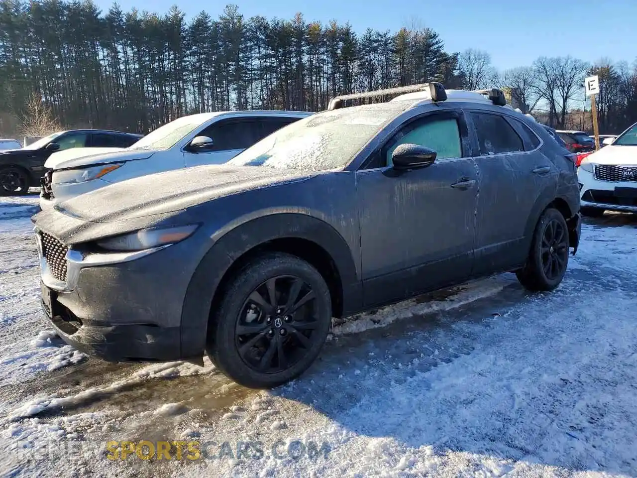 1 Photograph of a damaged car 3MVDMBBMXRM645412 MAZDA CX30 2024