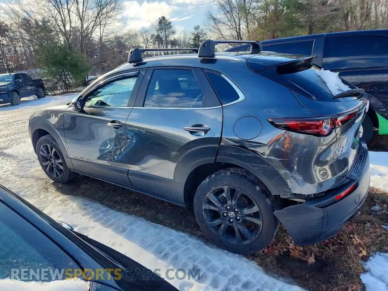 2 Photograph of a damaged car 3MVDMBBMXRM645412 MAZDA CX30 2024