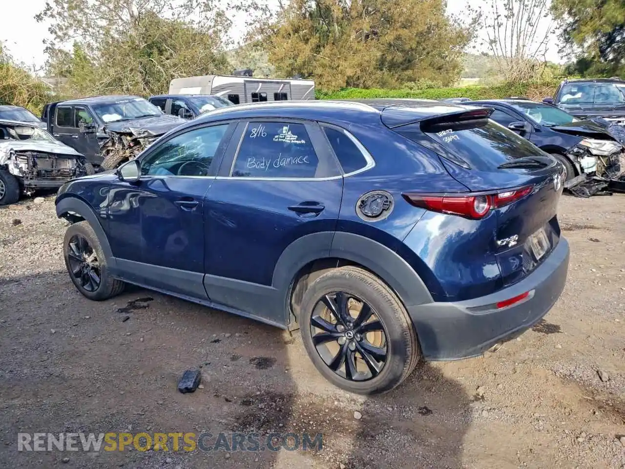 2 Photograph of a damaged car 3MVDMBBMXRM651839 MAZDA CX30 2024