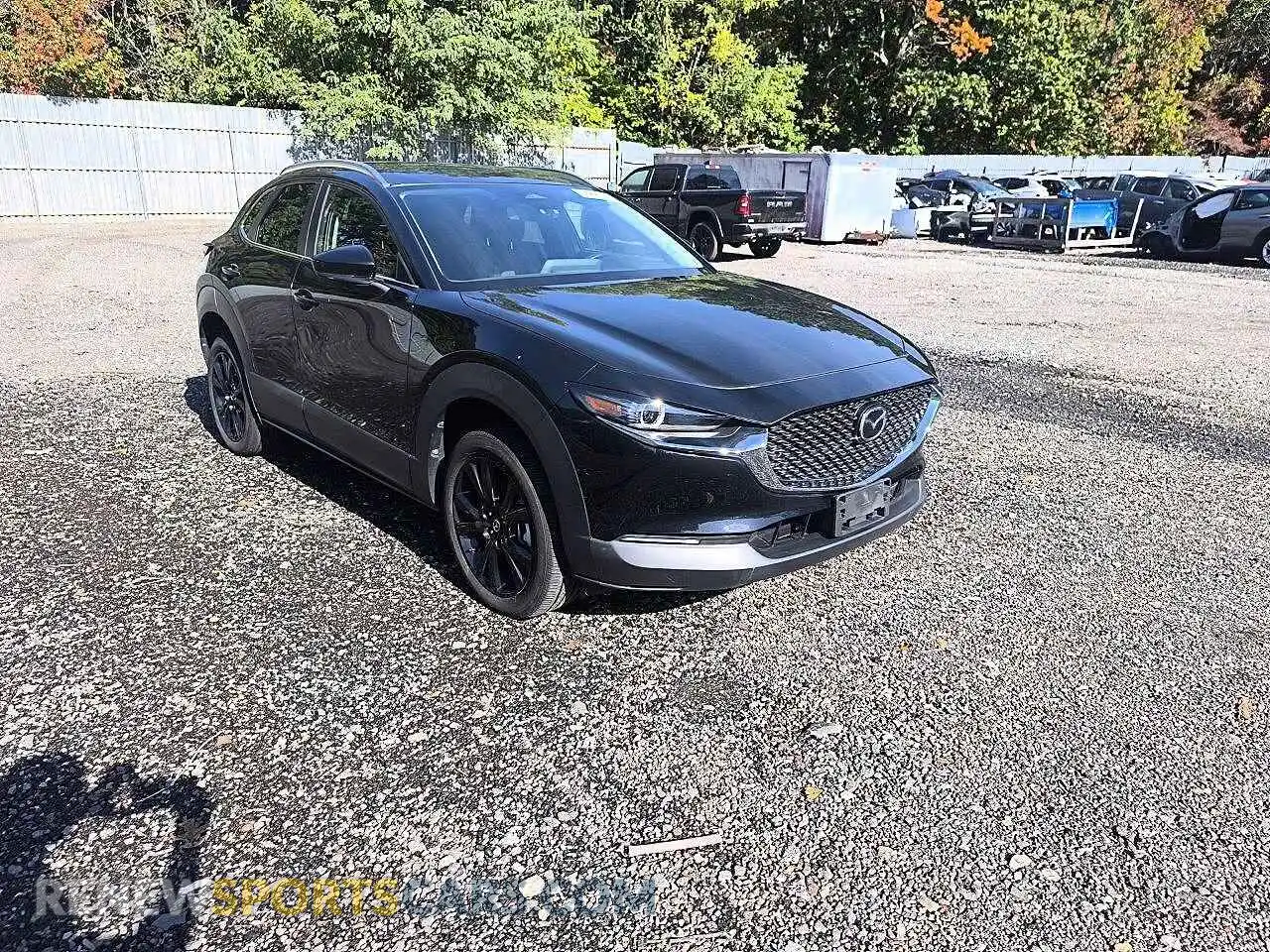 1 Photograph of a damaged car 3MVDMBBMXRM671962 MAZDA CX30 2024