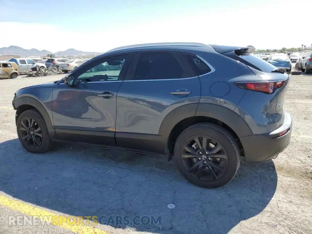 2 Photograph of a damaged car 3MVDMBCM0RM607704 MAZDA CX30 2024