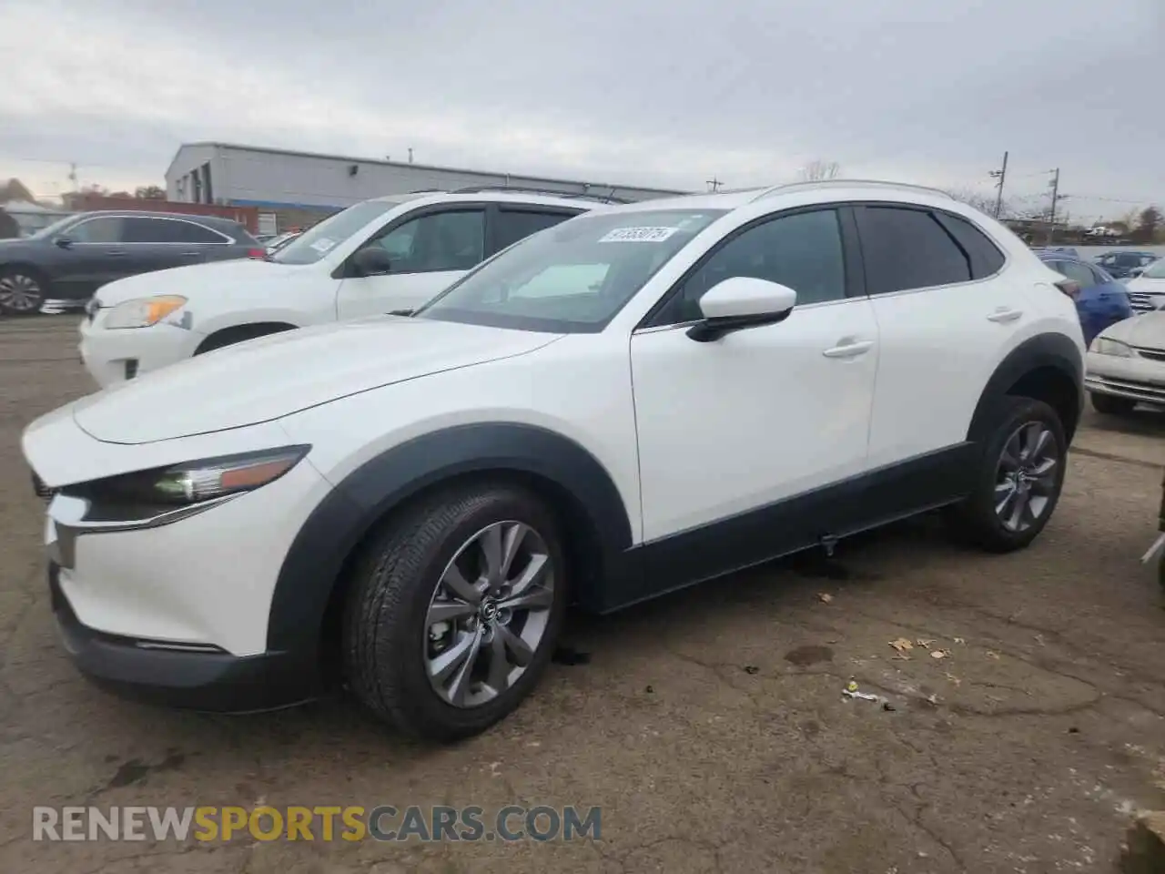 1 Photograph of a damaged car 3MVDMBCM0RM644137 MAZDA CX30 2024
