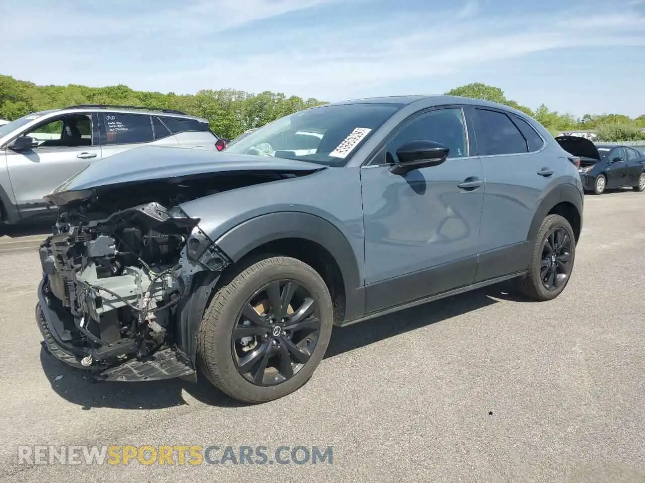 1 Photograph of a damaged car 3MVDMBCM1RM659830 MAZDA CX30 2024