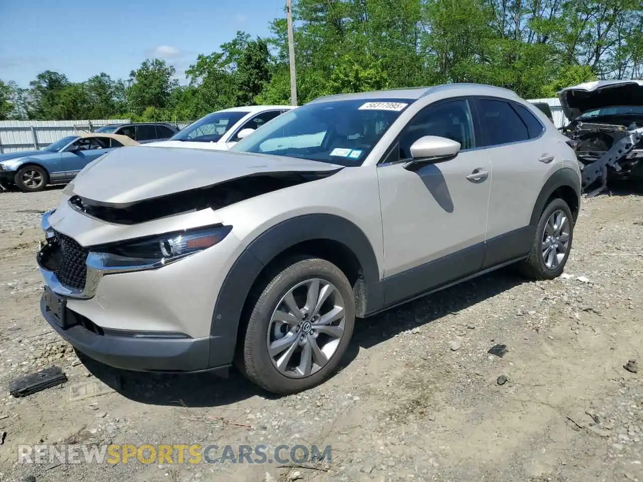 1 Photograph of a damaged car 3MVDMBCM1RM694268 MAZDA CX30 2024