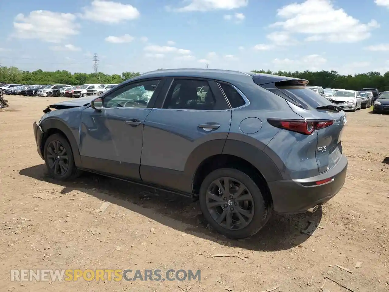 2 Photograph of a damaged car 3MVDMBCM2RM611852 MAZDA CX30 2024