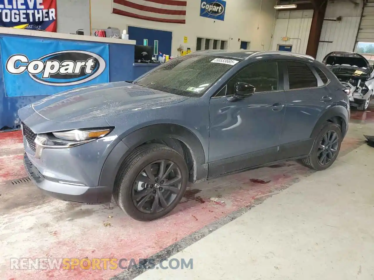 1 Photograph of a damaged car 3MVDMBCM3RM611391 MAZDA CX30 2024