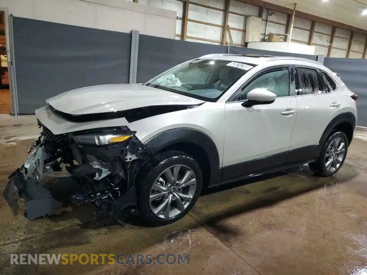 1 Photograph of a damaged car 3MVDMBCM3RM650174 MAZDA CX30 2024
