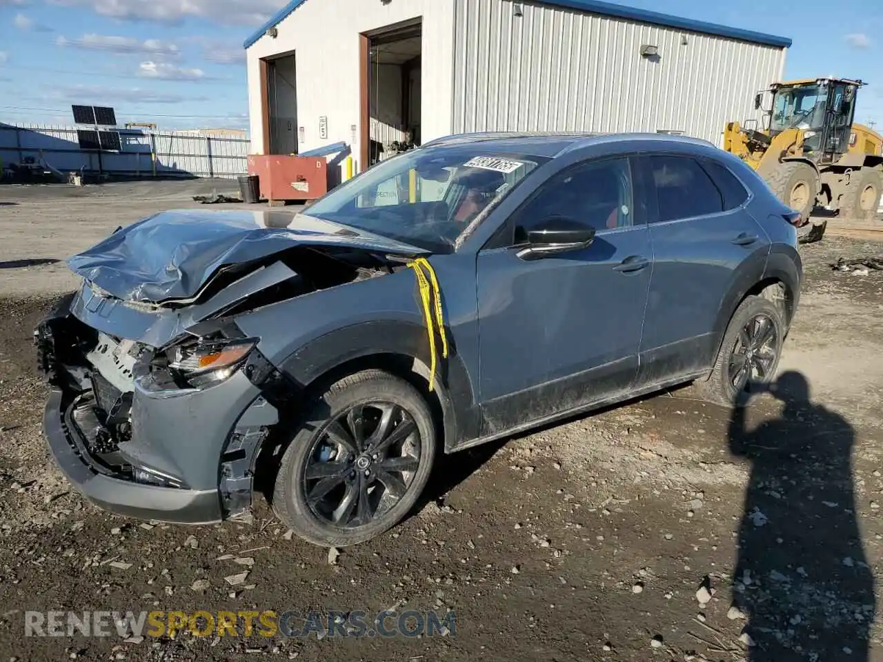 1 Photograph of a damaged car 3MVDMBCM4RM664987 MAZDA CX30 2024