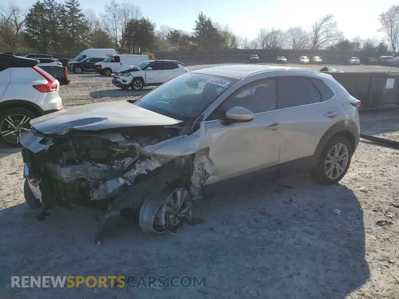 1 Photograph of a damaged car 3MVDMBCM4RM705151 MAZDA CX30 2024