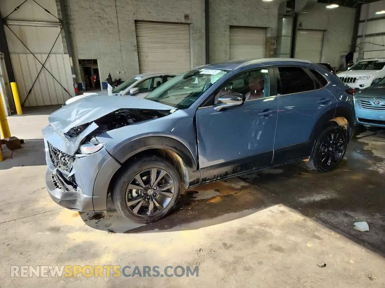 1 Photograph of a damaged car 3MVDMBCM8RM600516 MAZDA CX30 2024