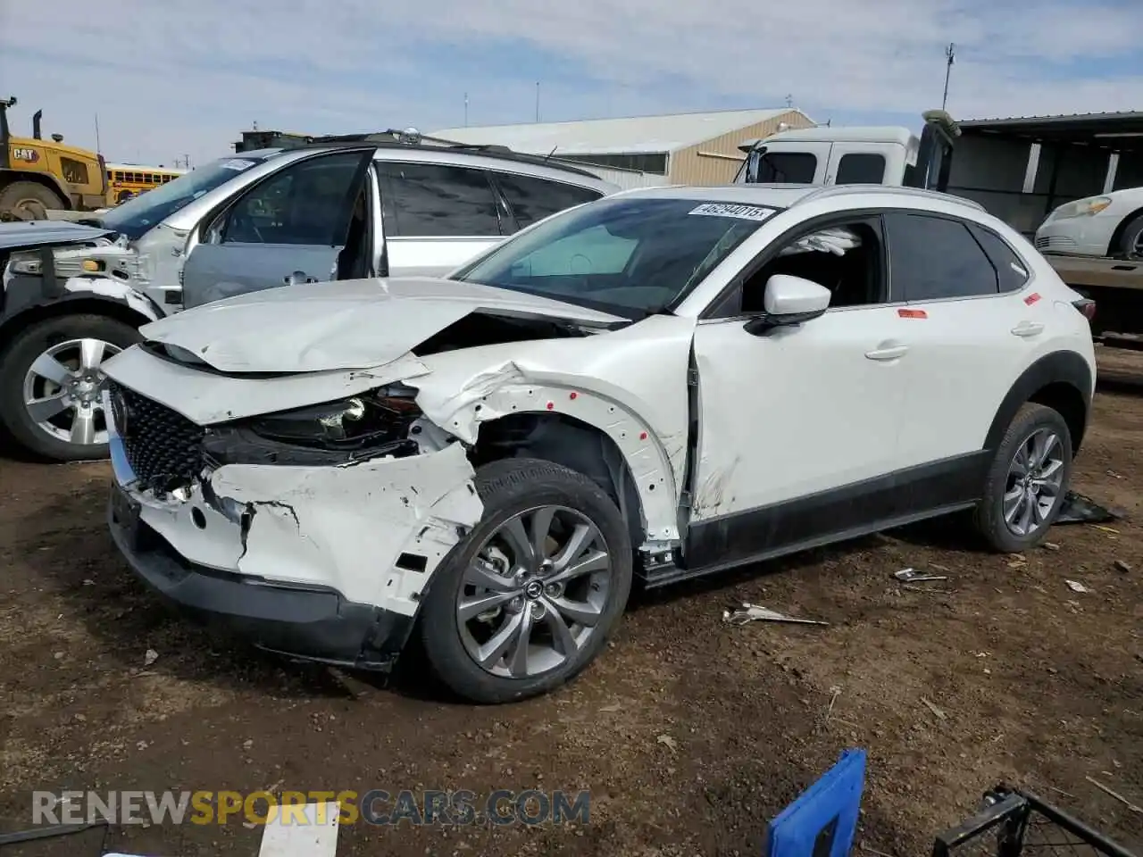 1 Photograph of a damaged car 3MVDMBCM8RM616313 MAZDA CX30 2024