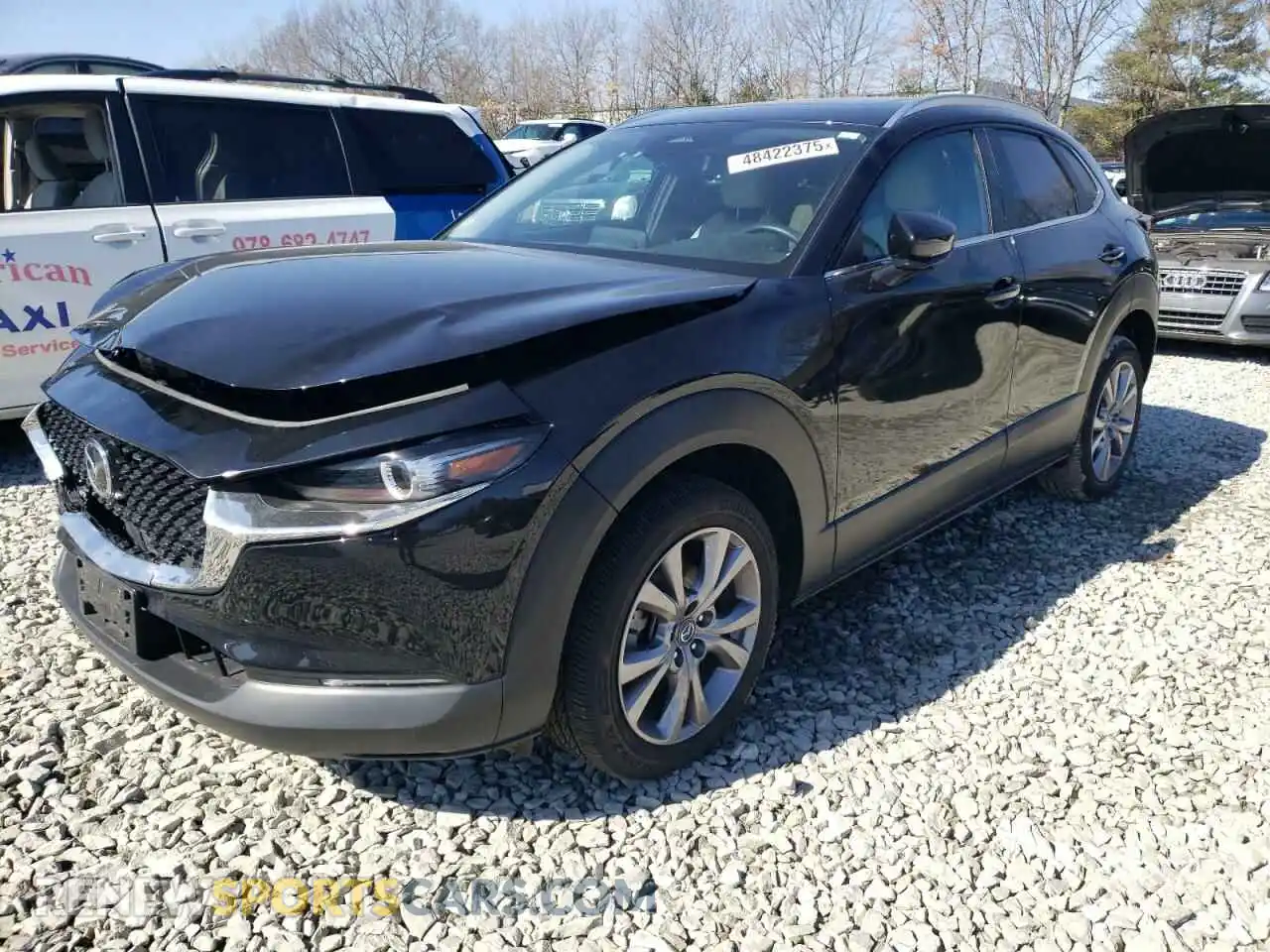 2 Photograph of a damaged car 3MVDMBCM9RM617891 MAZDA CX30 2024