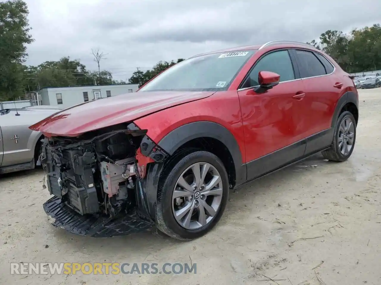 1 Photograph of a damaged car 3MVDMBCM9RM646758 MAZDA CX30 2024