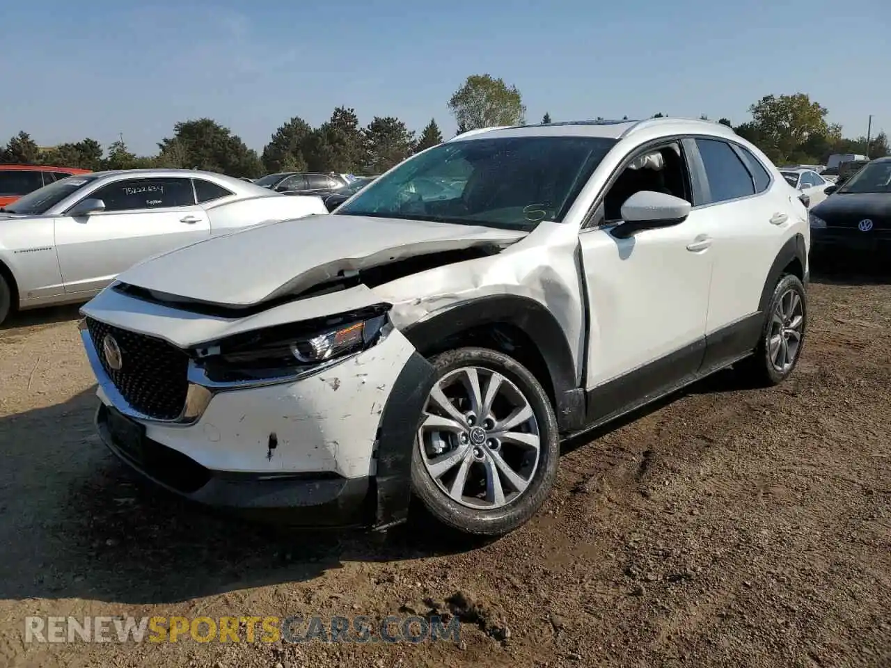 1 Photograph of a damaged car 3MVDMBCM9RM672115 MAZDA CX30 2024