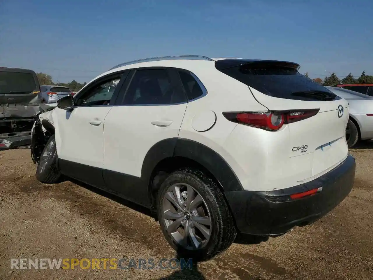 2 Photograph of a damaged car 3MVDMBCM9RM672115 MAZDA CX30 2024