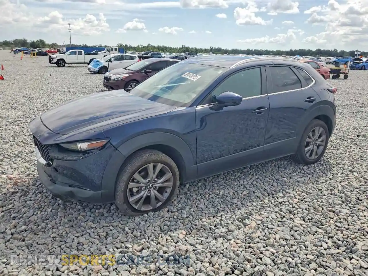 1 Photograph of a damaged car 3MVDMBCM9RM705257 MAZDA CX30 2024