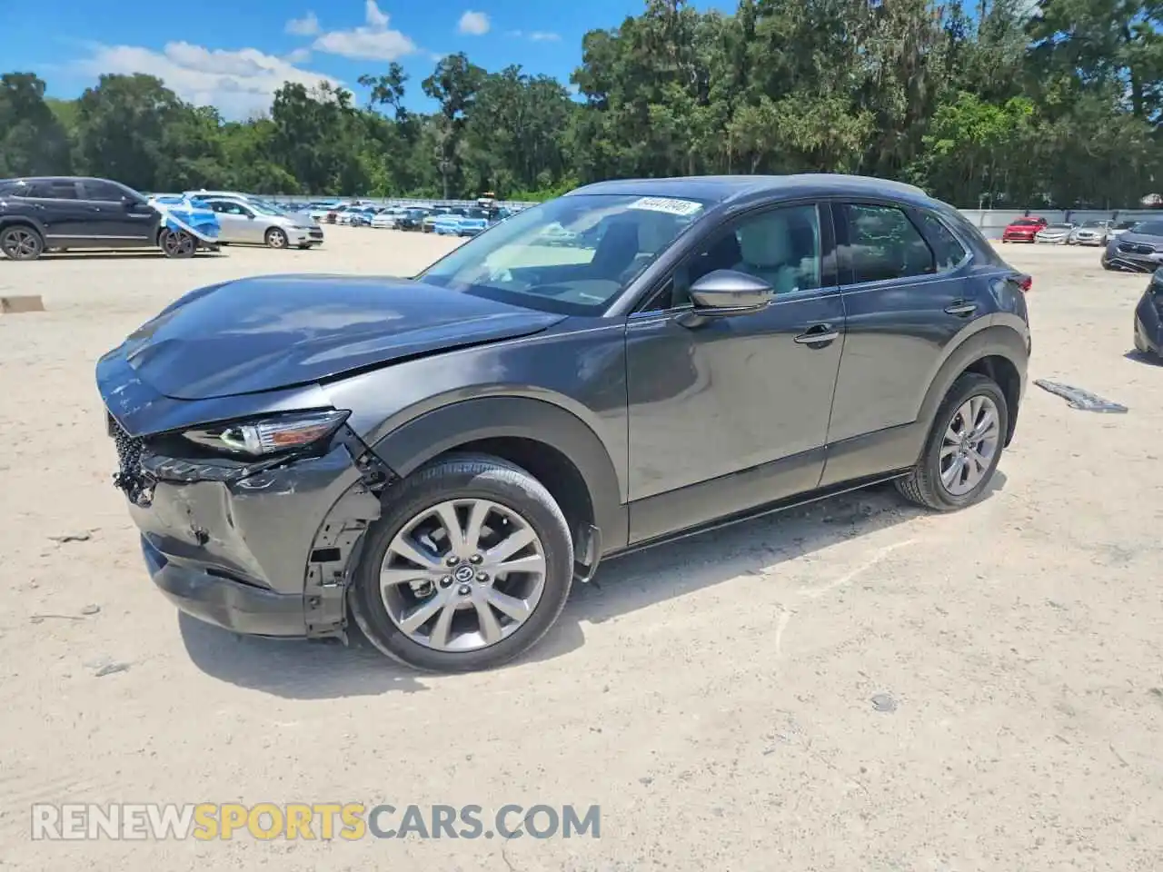 1 Photograph of a damaged car 3MVDMBDM1RM630486 MAZDA CX30 2024