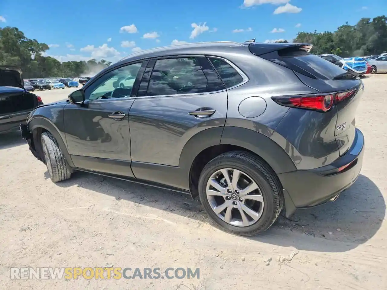 2 Photograph of a damaged car 3MVDMBDM1RM630486 MAZDA CX30 2024