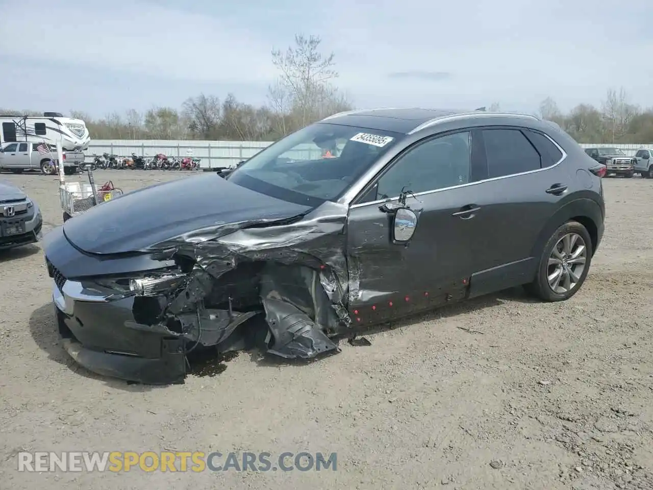 1 Photograph of a damaged car 3MVDMBDM1RM630617 MAZDA CX30 2024