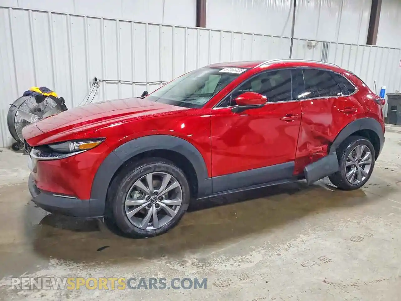 1 Photograph of a damaged car 3MVDMBDM4RM632586 MAZDA CX30 2024