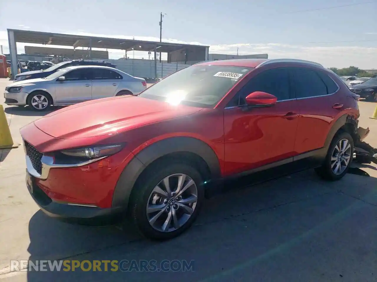 1 Photograph of a damaged car 3MVDMBDM7RM605379 MAZDA CX30 2024