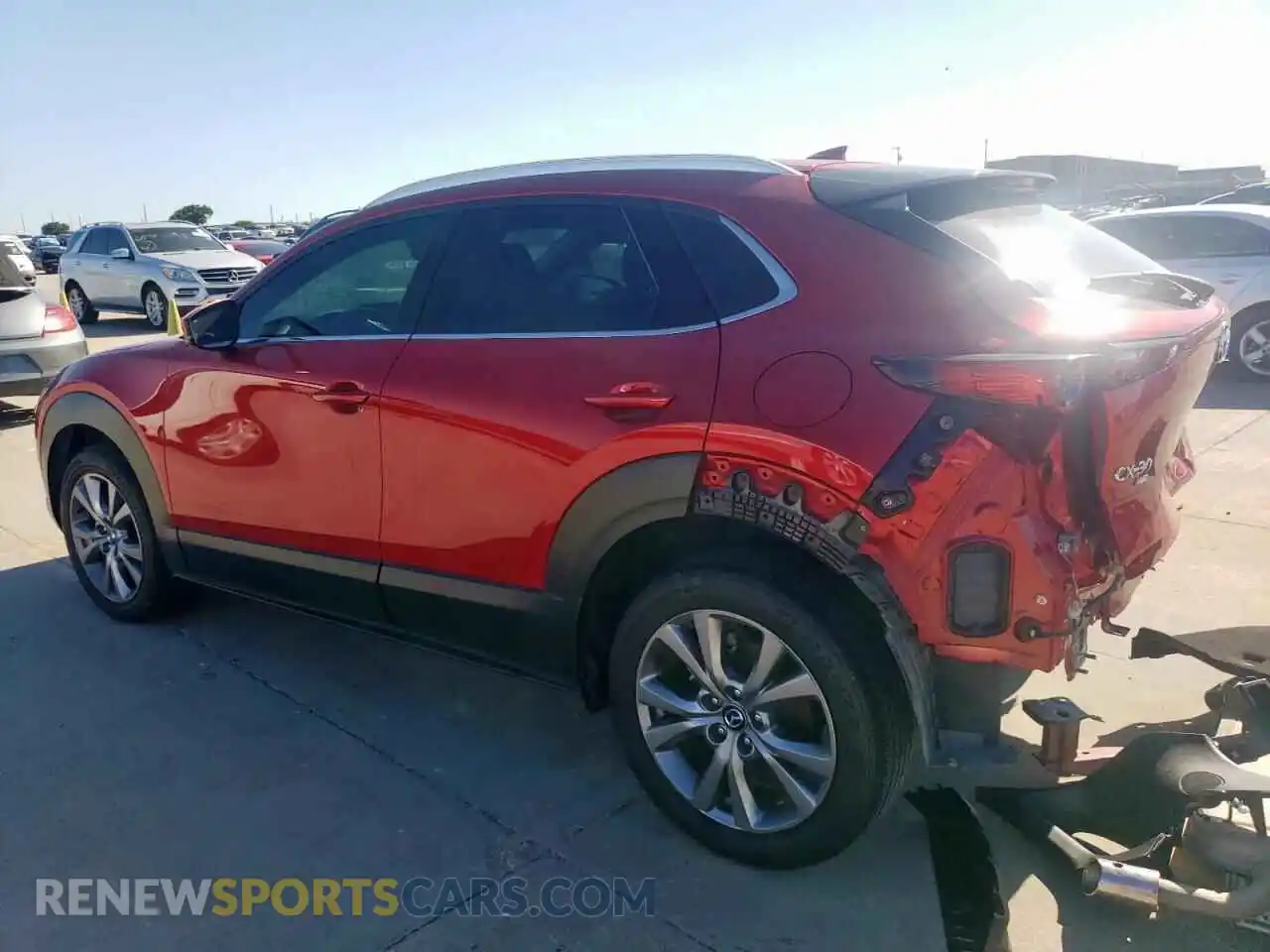 2 Photograph of a damaged car 3MVDMBDM7RM605379 MAZDA CX30 2024
