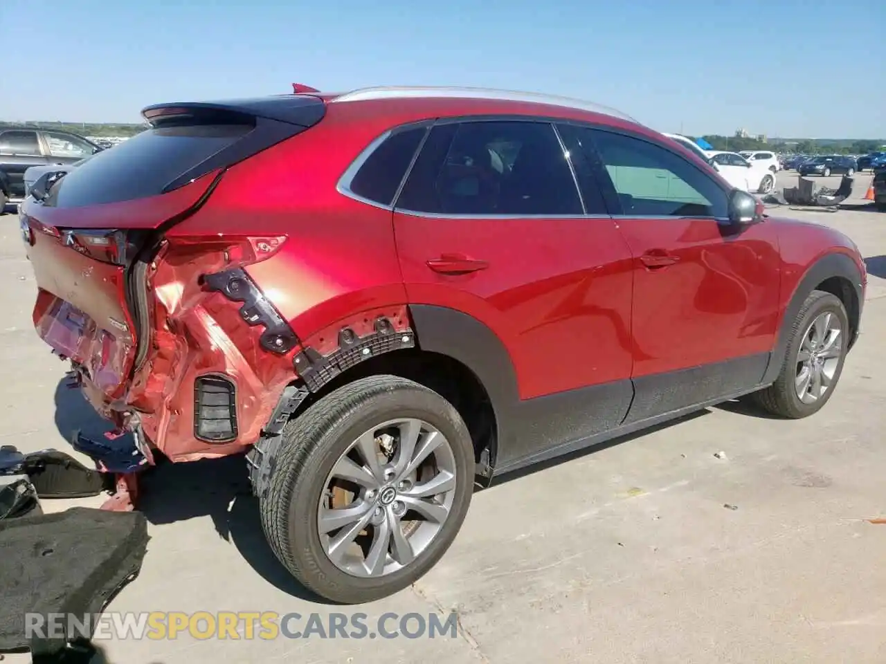 3 Photograph of a damaged car 3MVDMBDM7RM605379 MAZDA CX30 2024