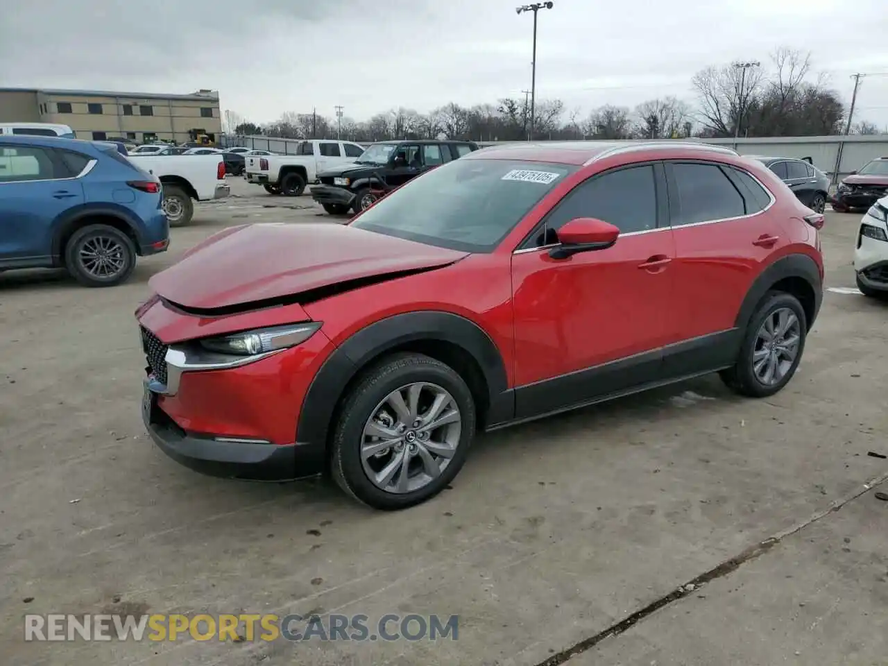 1 Photograph of a damaged car 3MVDMBDM8RM668801 MAZDA CX30 2024