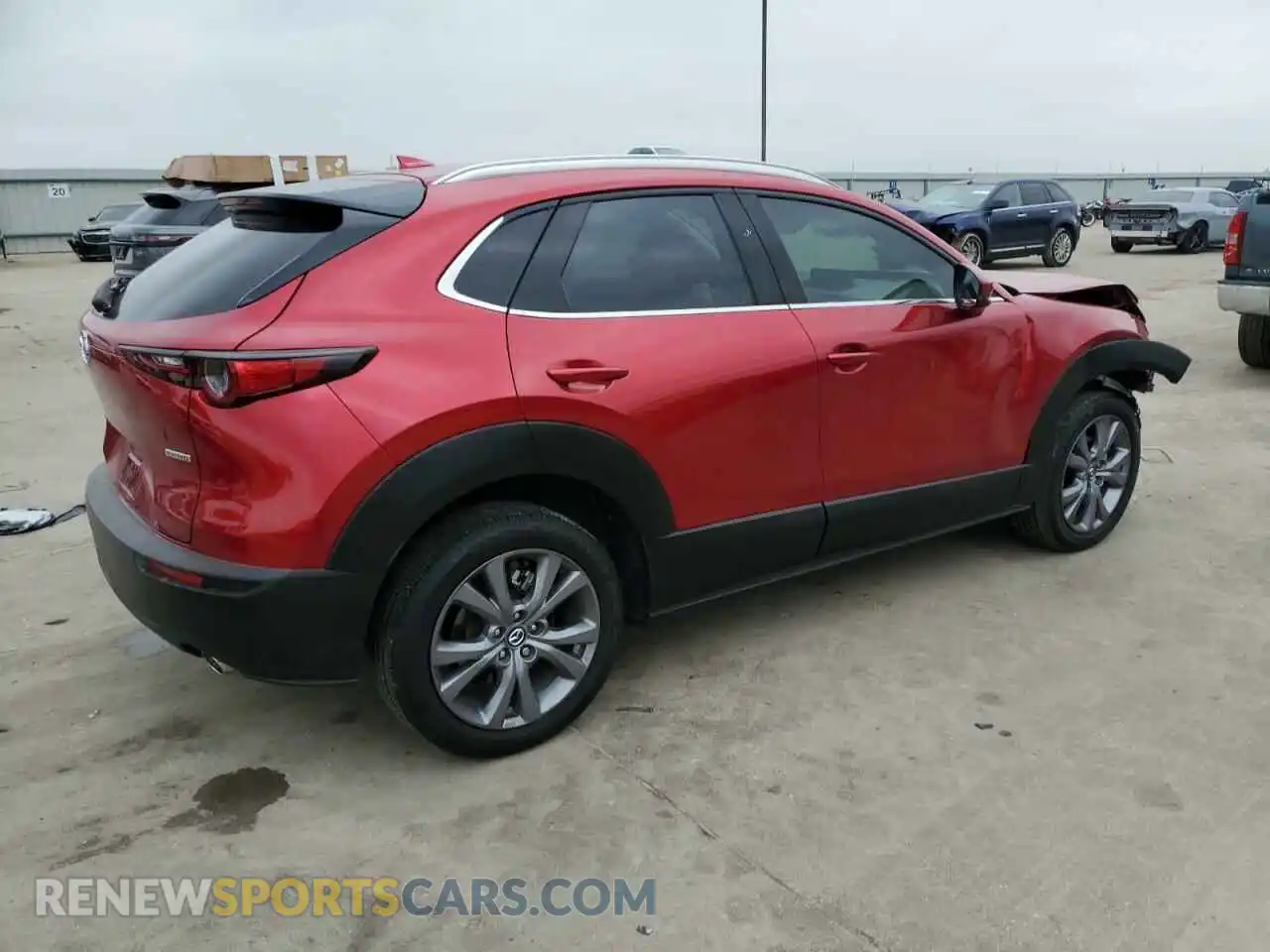 3 Photograph of a damaged car 3MVDMBDM8RM668801 MAZDA CX30 2024