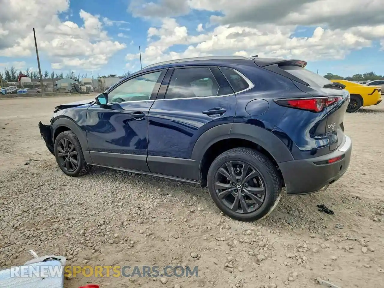 2 Photograph of a damaged car 3MVDMBDY1RM615019 MAZDA CX30 2024
