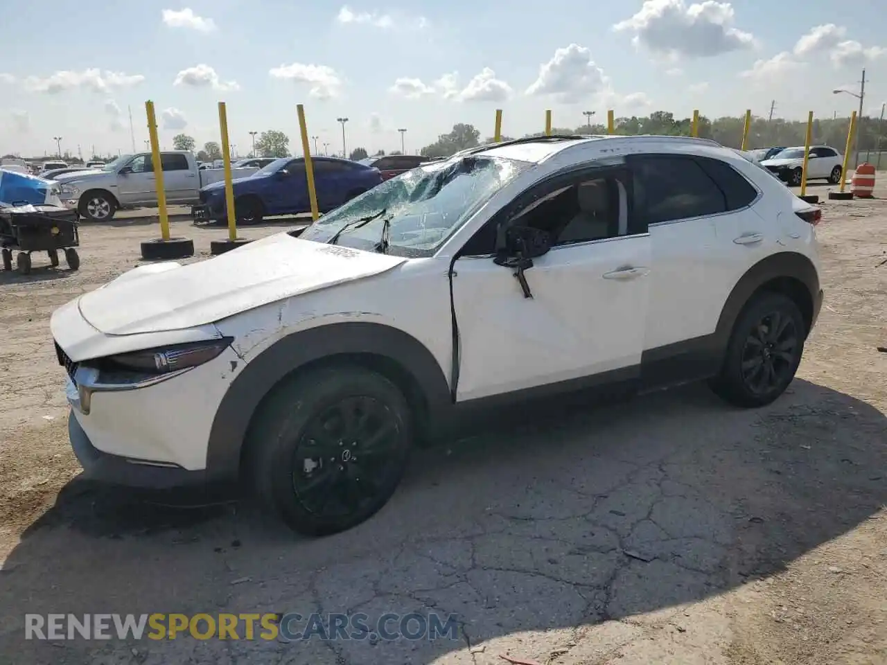 1 Photograph of a damaged car 3MVDMBDY7RM624677 MAZDA CX30 2024