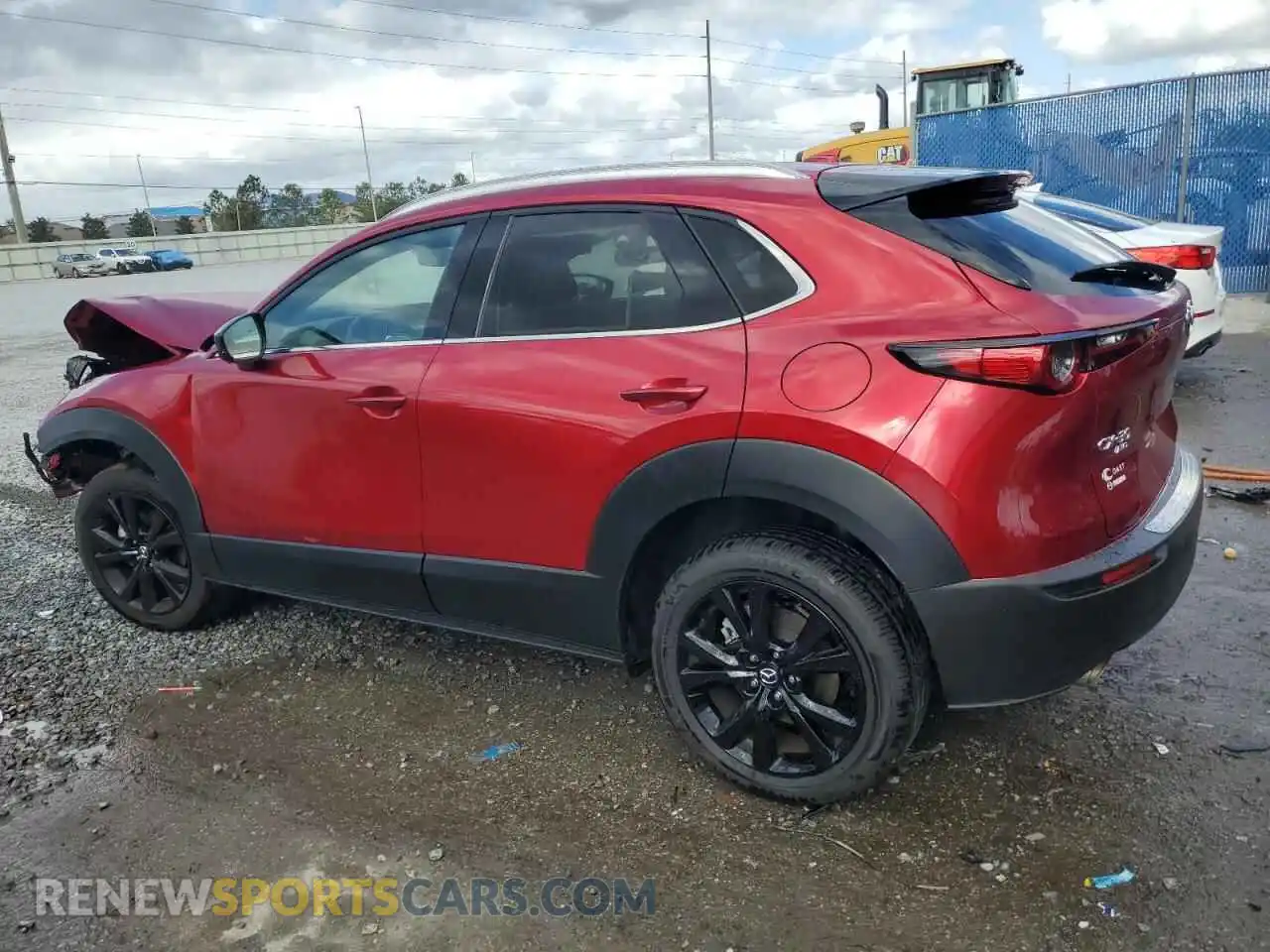 2 Photograph of a damaged car 3MVDMBEY7RM706486 MAZDA CX30 2024