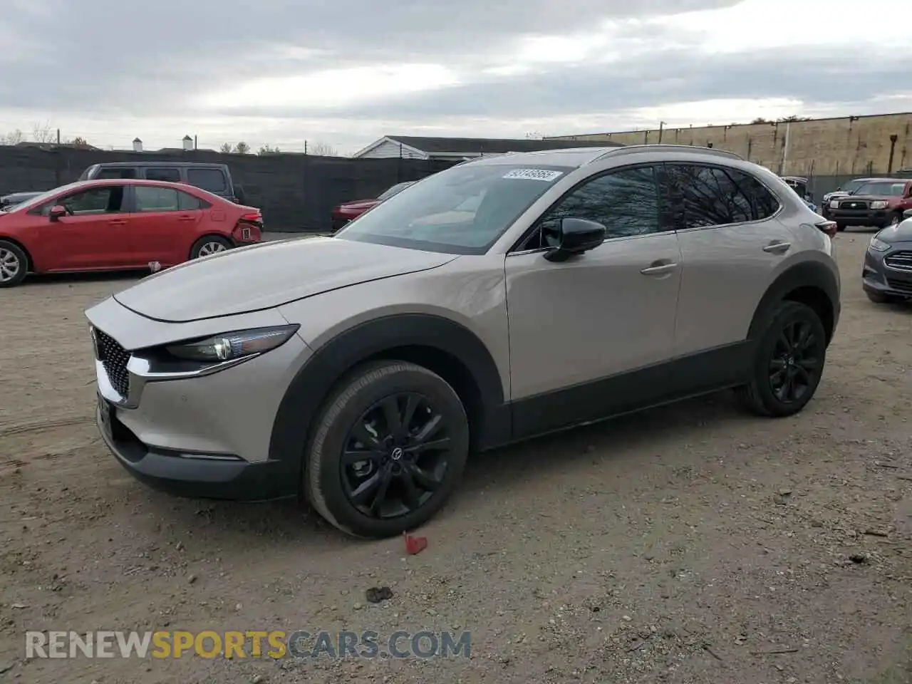 1 Photograph of a damaged car 3MVDMBEY8RM617557 MAZDA CX30 2024