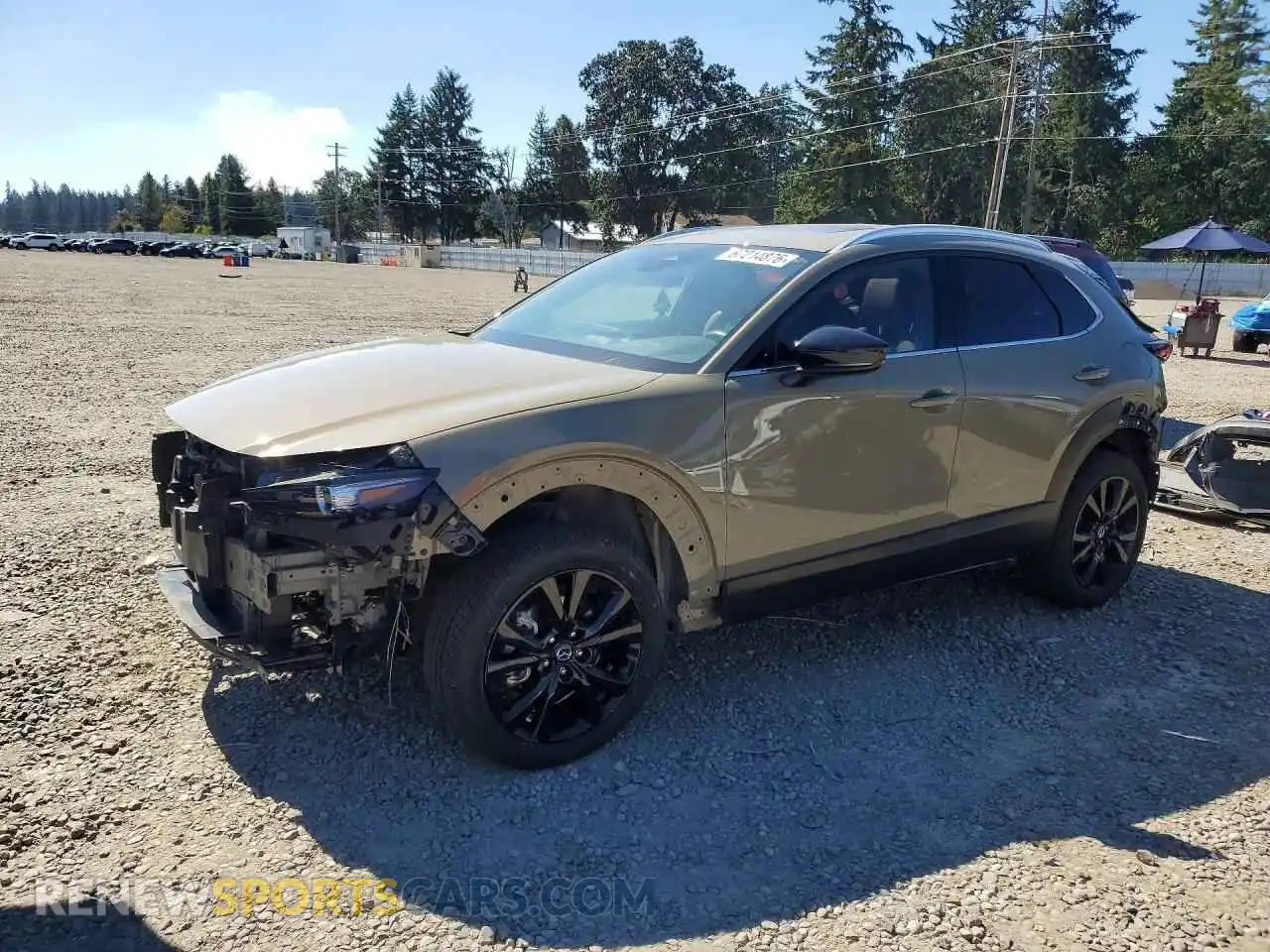 1 Photograph of a damaged car 3MVDMBXY1RM668007 MAZDA CX30 2024