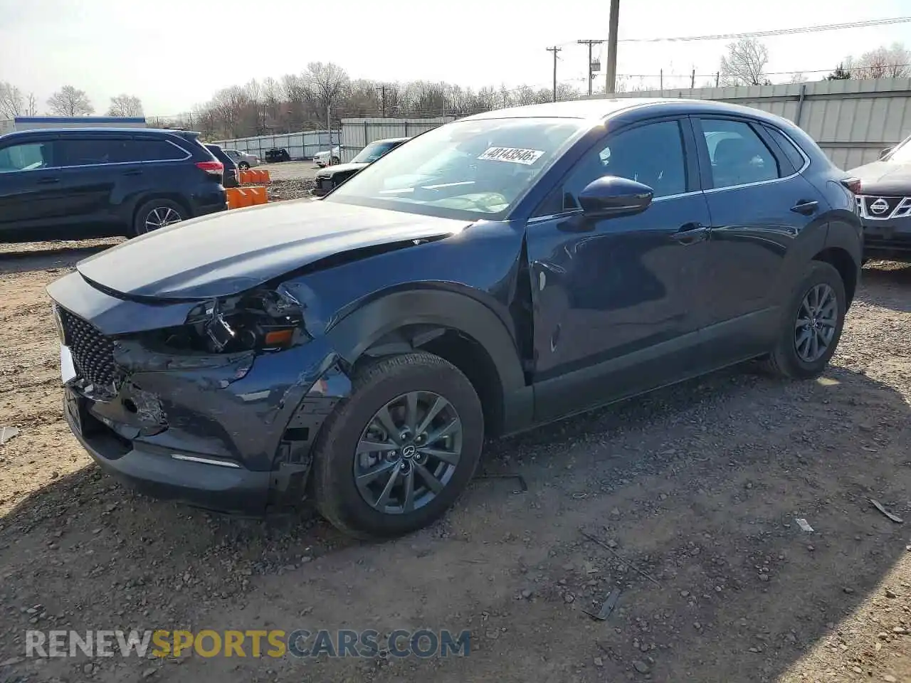 1 Photograph of a damaged car 3MVDMBAM1SM771732 MAZDA CX30 2025