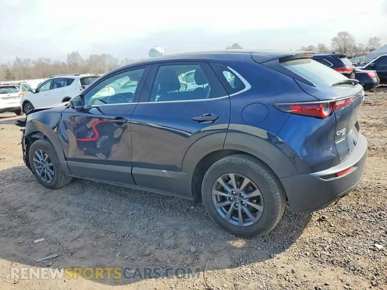 2 Photograph of a damaged car 3MVDMBAM1SM771732 MAZDA CX30 2025