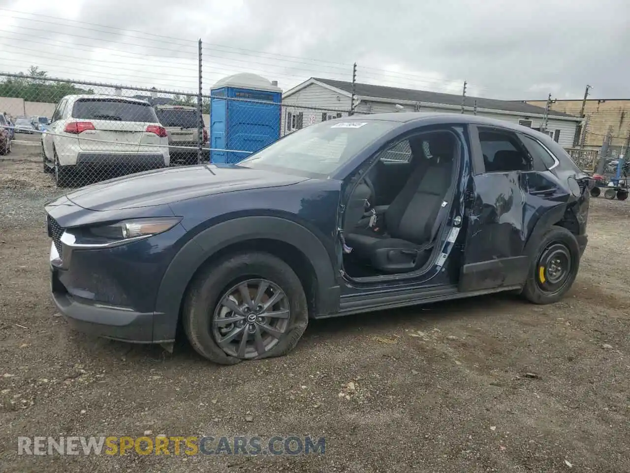 1 Photograph of a damaged car 3MVDMBAMXSM793468 MAZDA CX30 2025