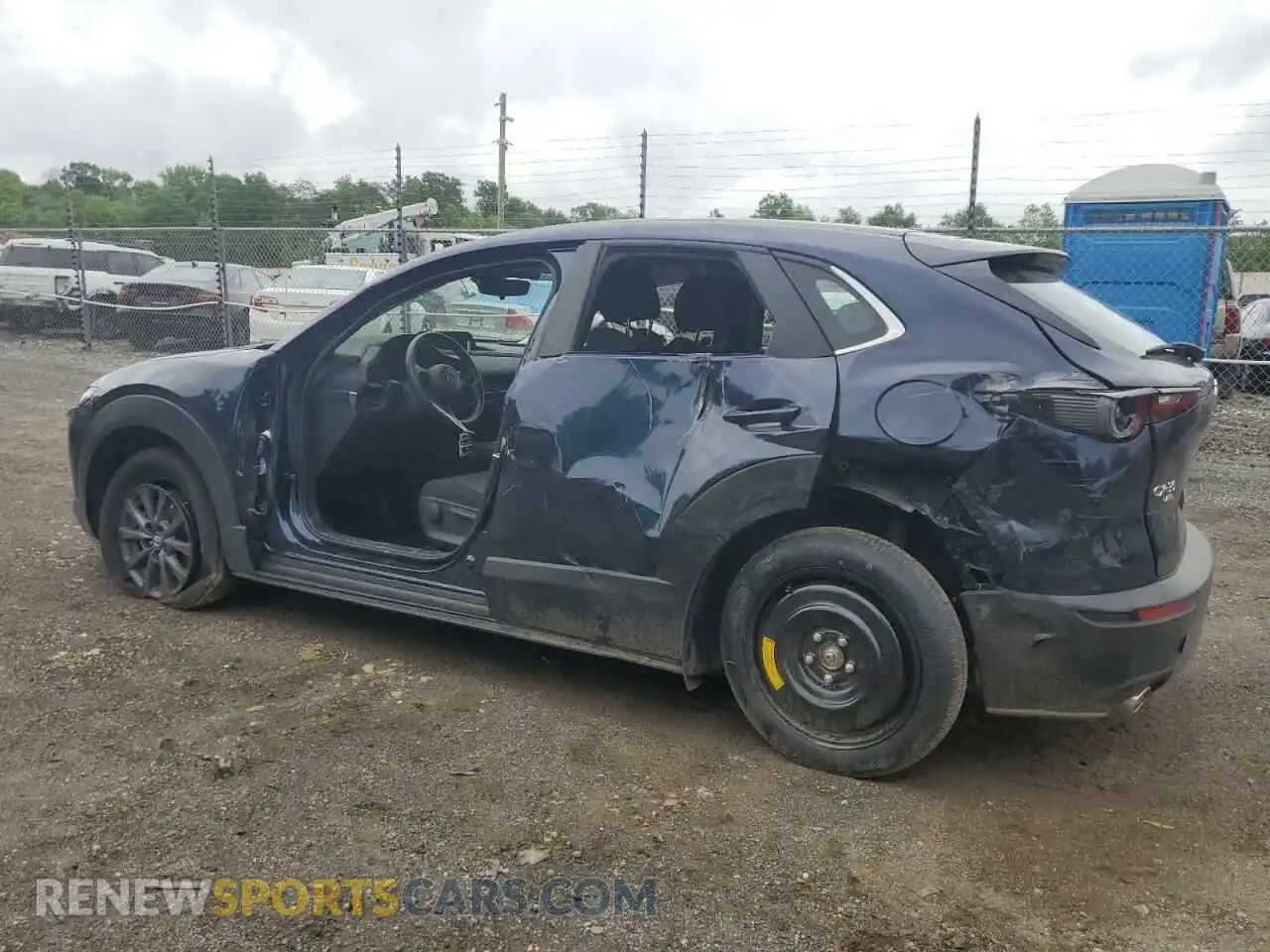2 Photograph of a damaged car 3MVDMBAMXSM793468 MAZDA CX30 2025