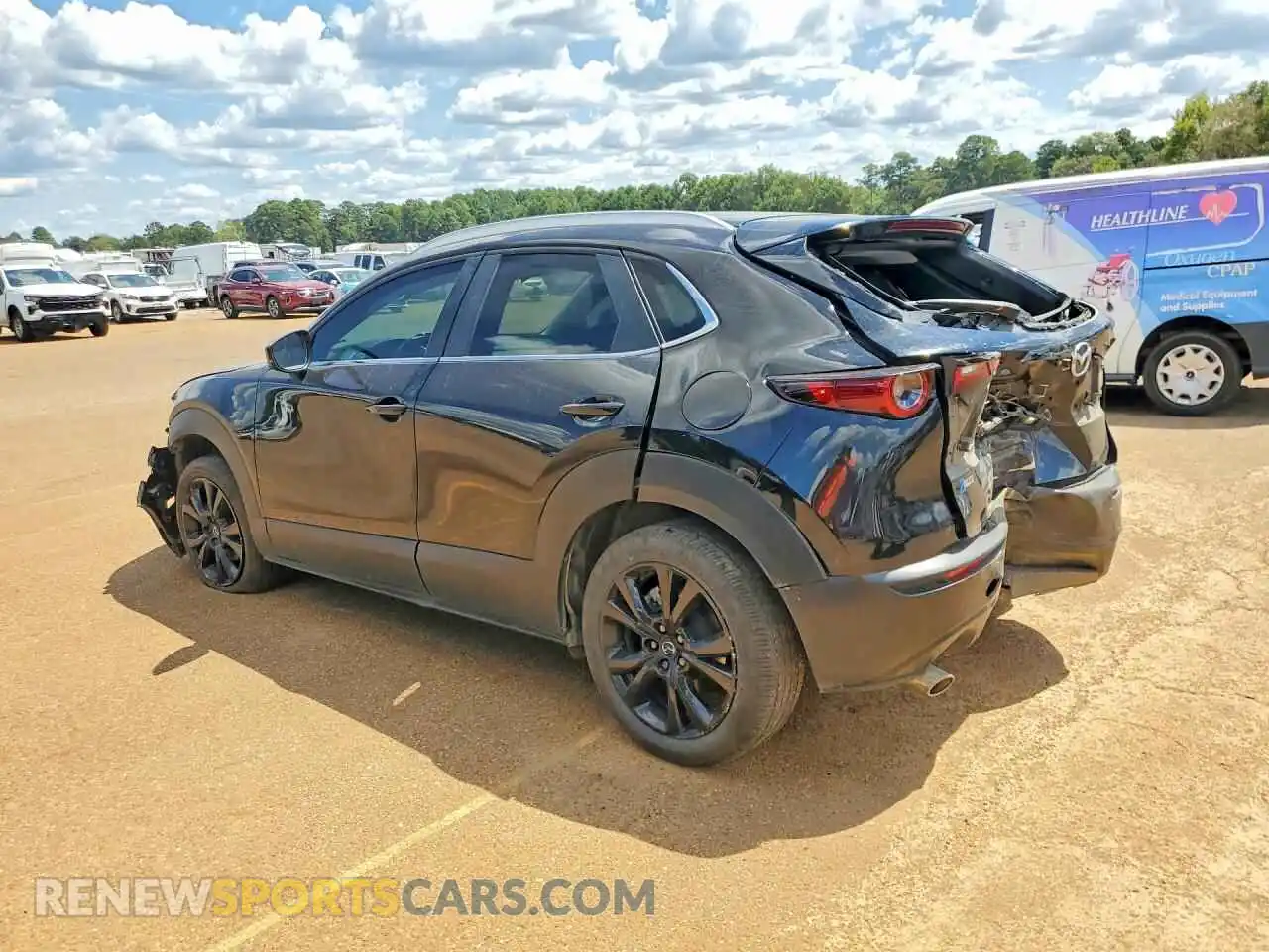 2 Photograph of a damaged car 3MVDMBBM3SM854190 MAZDA CX30 2025