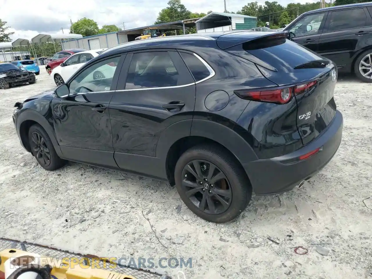 2 Photograph of a damaged car 3MVDMBBM4SM819366 MAZDA CX30 2025