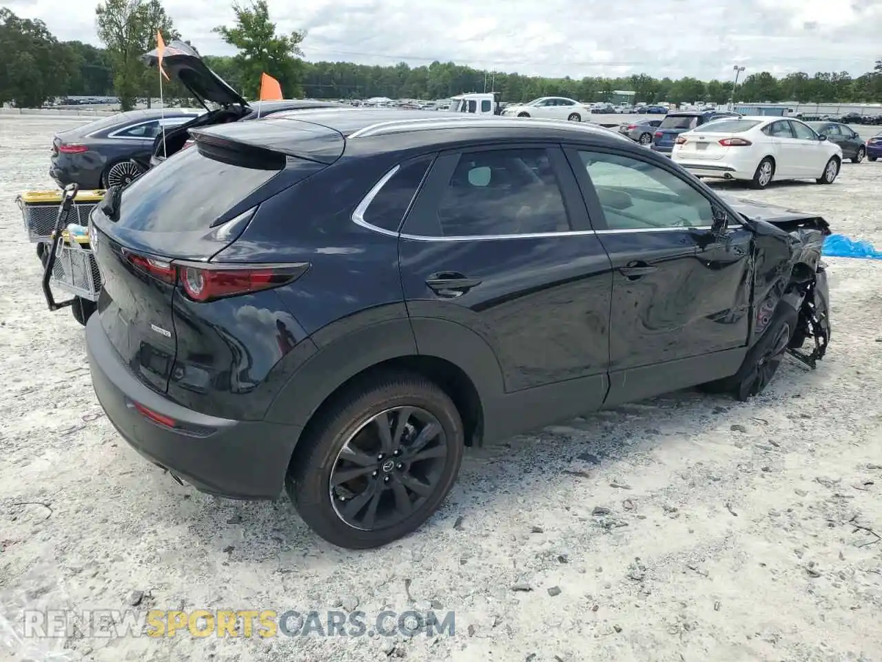 3 Photograph of a damaged car 3MVDMBBM4SM819366 MAZDA CX30 2025