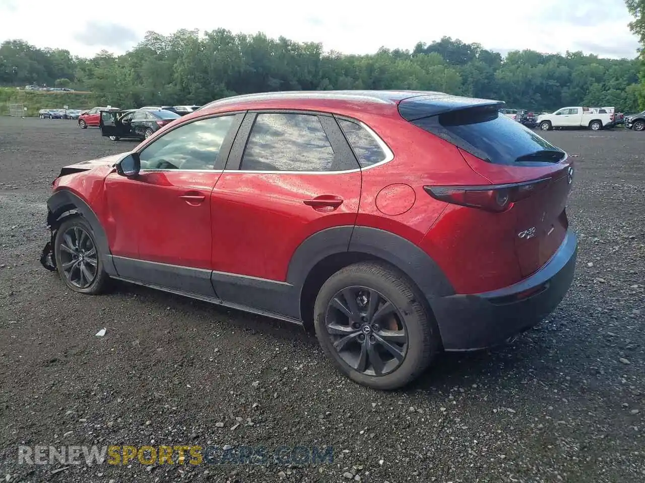2 Photograph of a damaged car 3MVDMBBM4SM863738 MAZDA CX30 2025