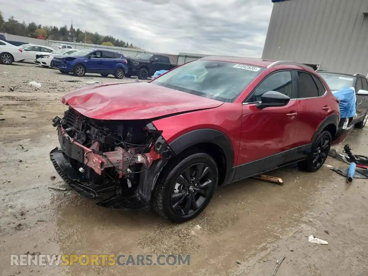 1 Photograph of a damaged car 3MVDMBBM5SM759999 MAZDA CX30 2025