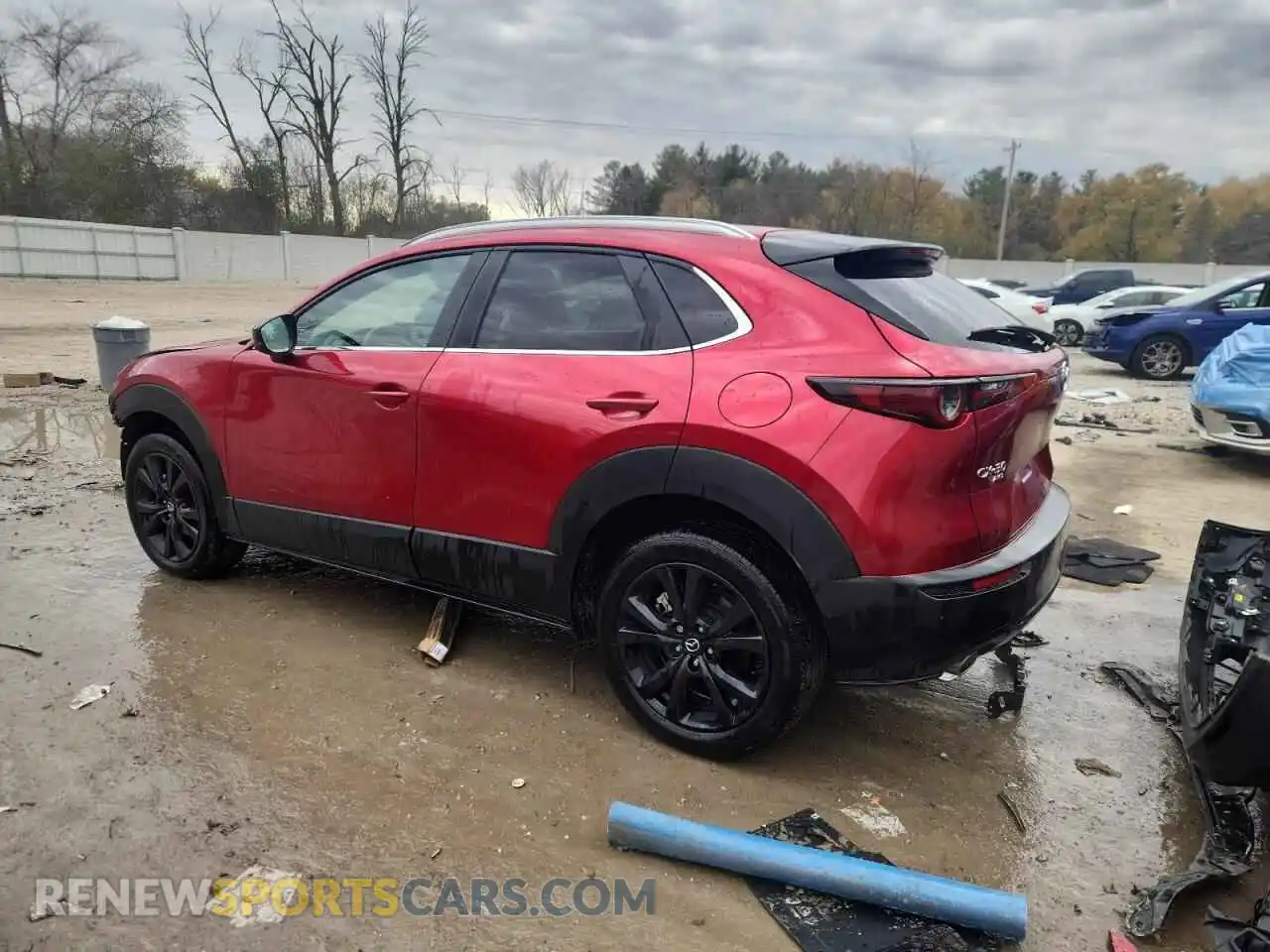 2 Photograph of a damaged car 3MVDMBBM5SM759999 MAZDA CX30 2025