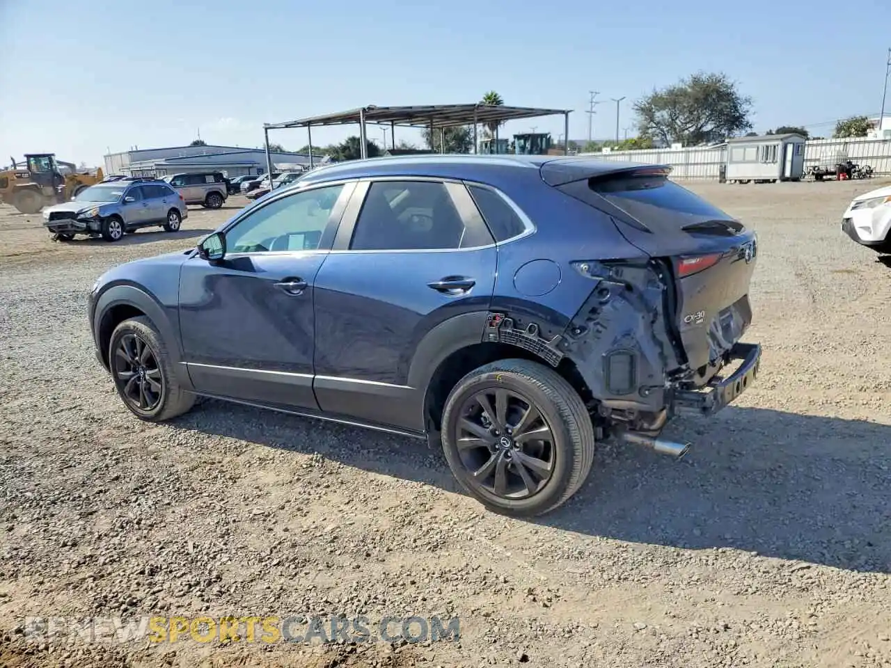 2 Photograph of a damaged car 3MVDMBBM7SM773886 MAZDA CX30 2025