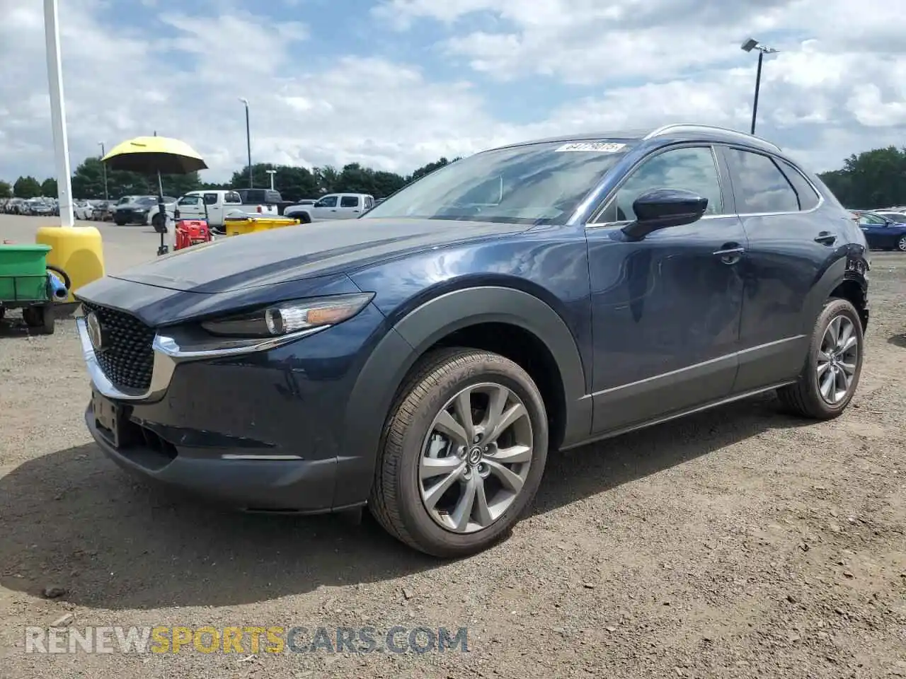 1 Photograph of a damaged car 3MVDMBCM0SM824241 MAZDA CX30 2025