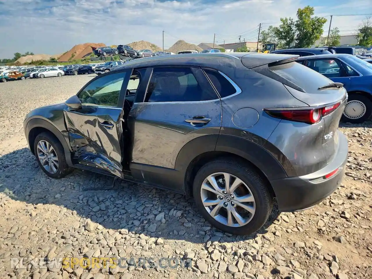 2 Photograph of a damaged car 3MVDMBCM2SM847858 MAZDA CX30 2025