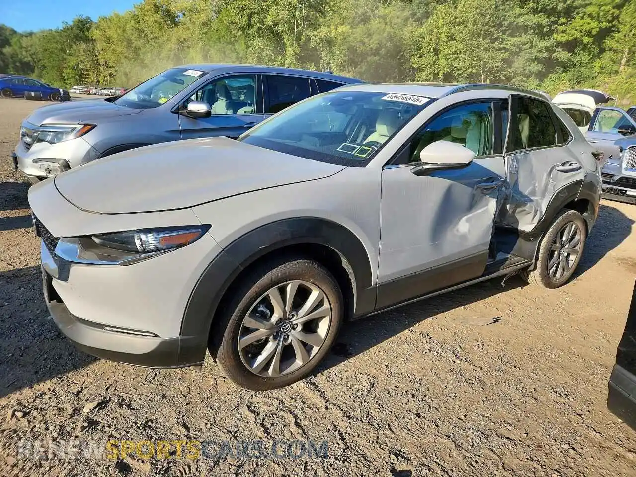 1 Photograph of a damaged car 3MVDMBCM6SM802602 MAZDA CX30 2025