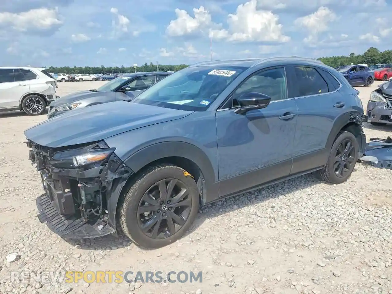 1 Photograph of a damaged car 3MVDMBCM7SM817870 MAZDA CX30 2025