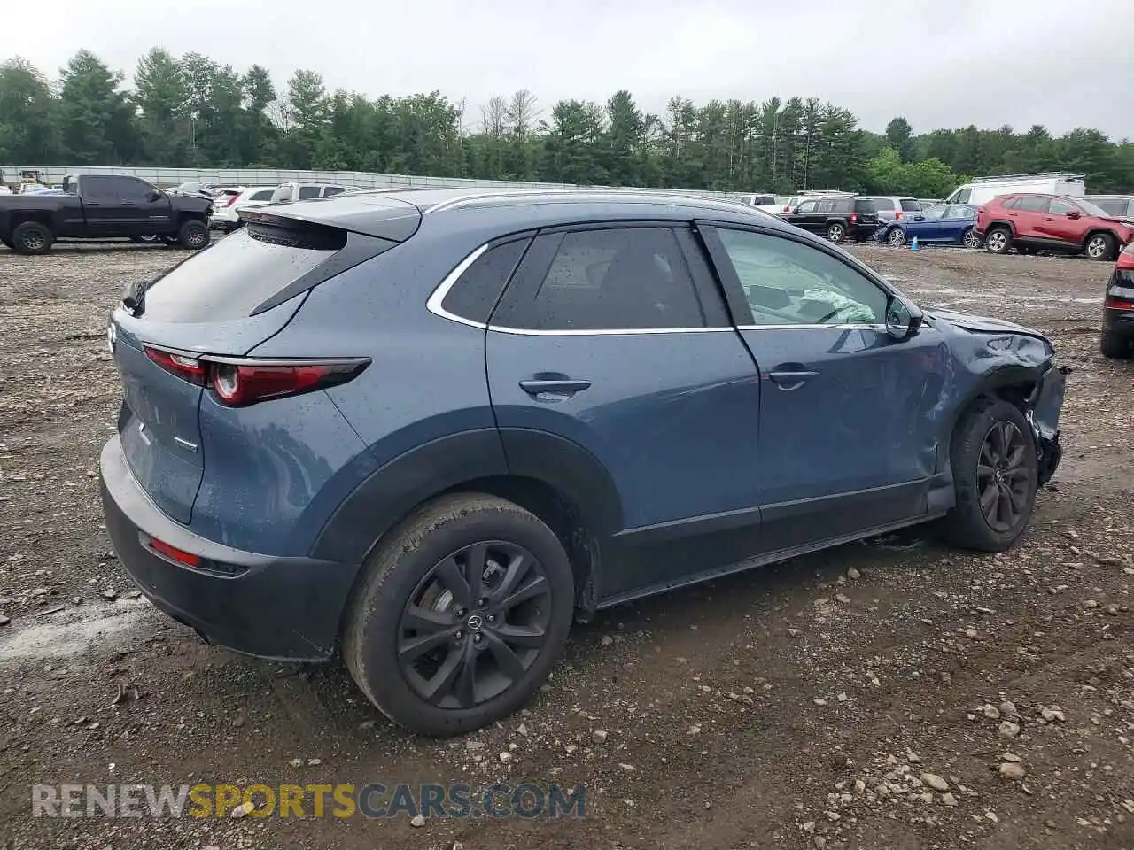 3 fotografías del automóvil dañado 3MVDMBCM9SM775282 MAZDA CX30 2025